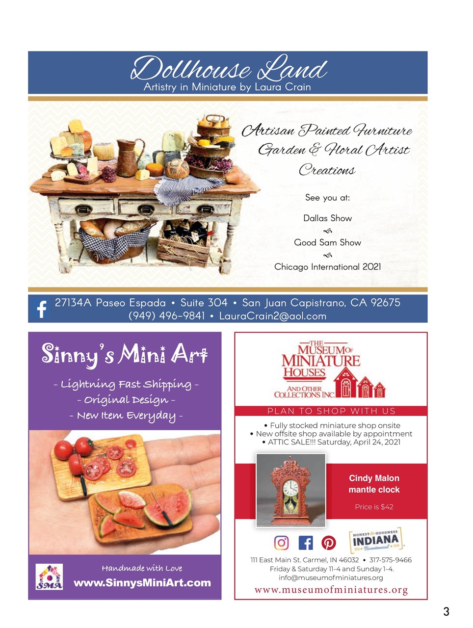 American Miniaturist Preview Pages