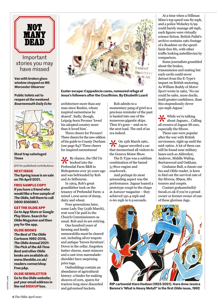 The Oldie Preview Pages