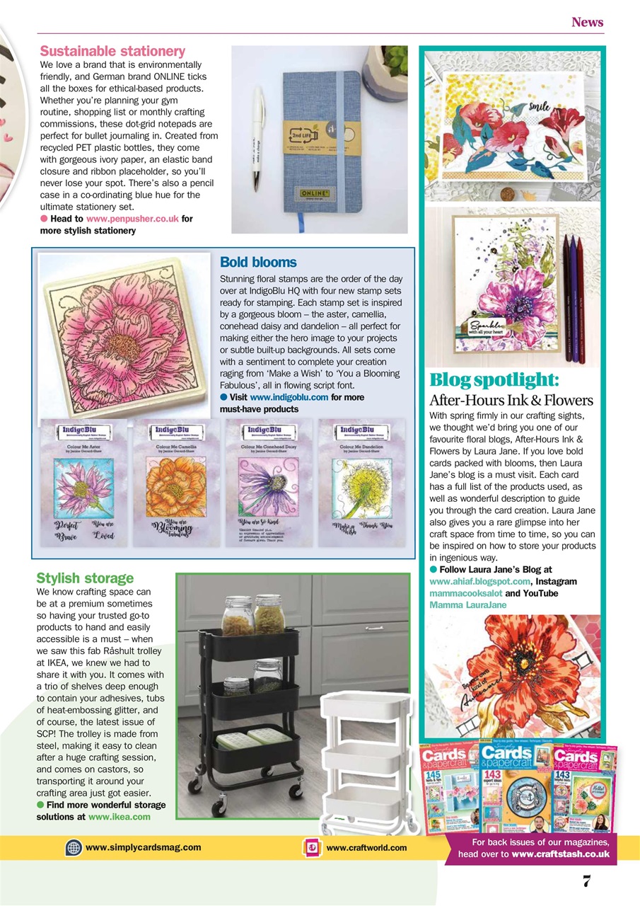 Simply Cards & Papercraft Preview Pages