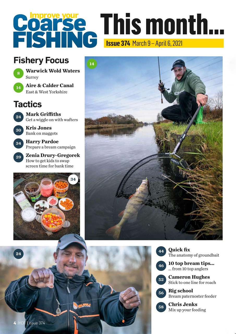 Improve Your Coarse Fishing Preview Pages