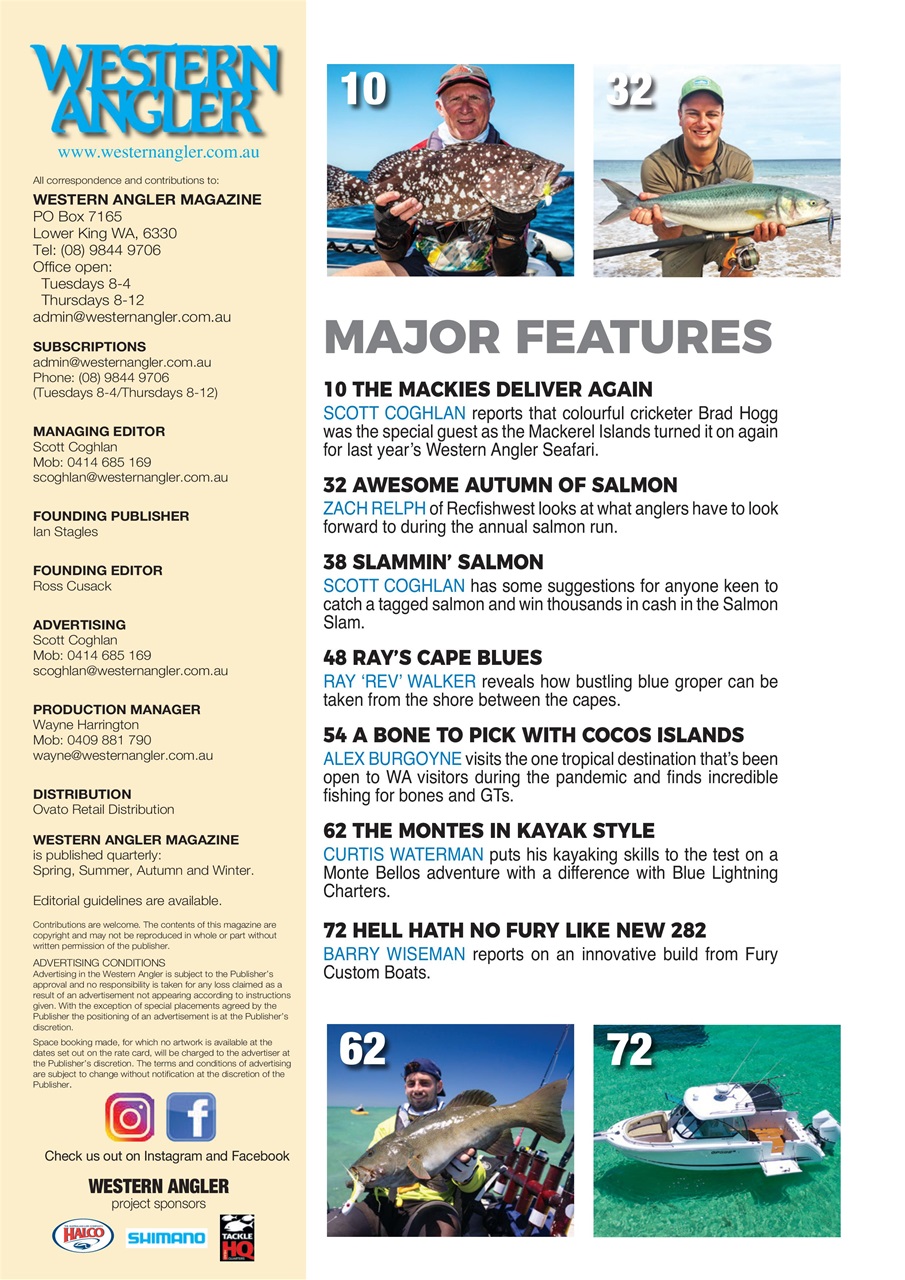 Western Angler Preview Pages