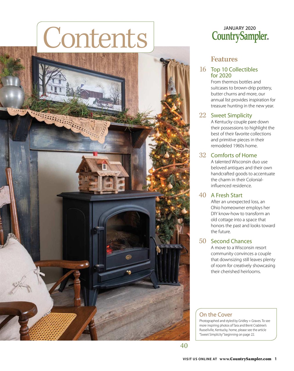 Country Sampler Home Preview Pages