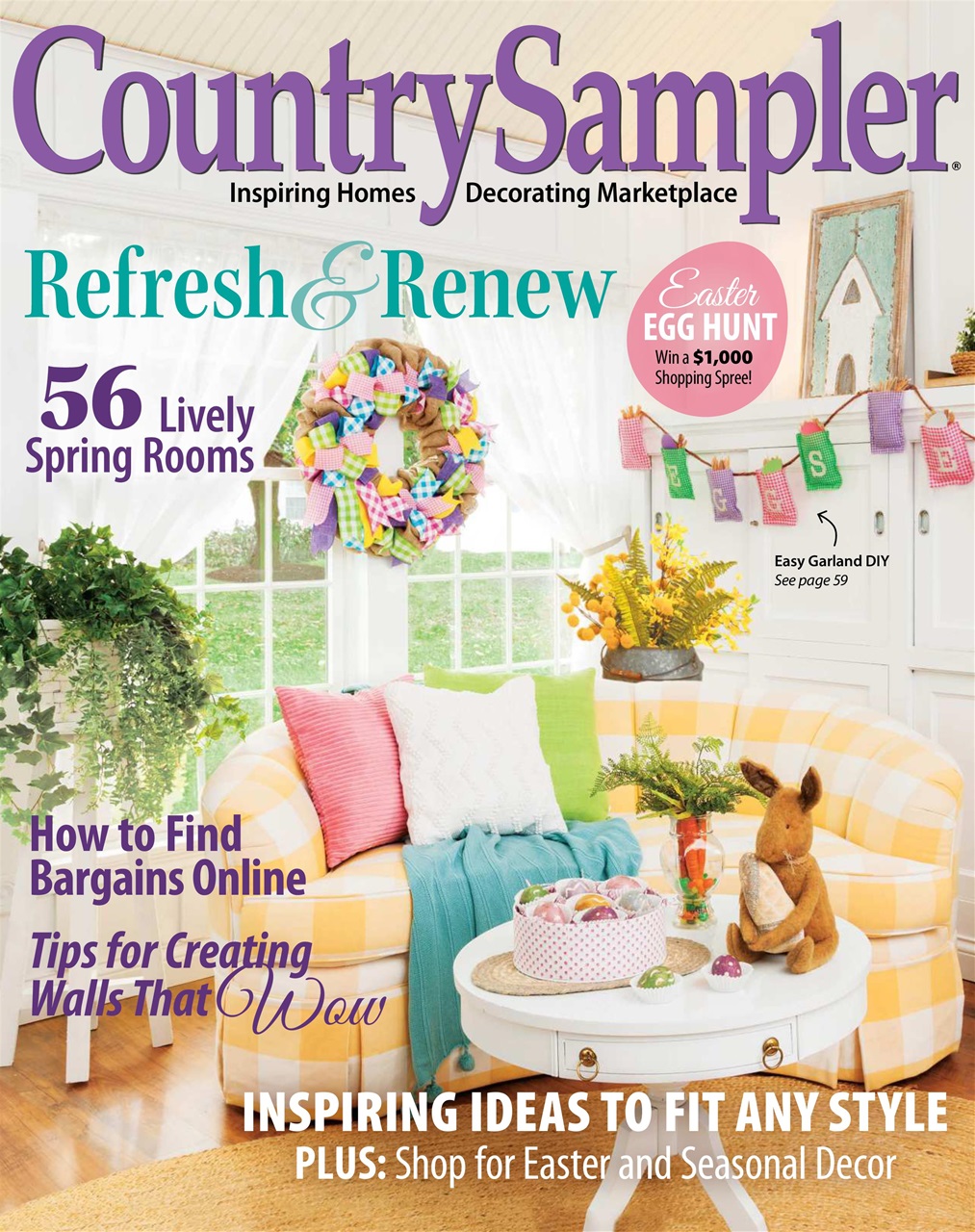 Country Sampler Home Preview Pages