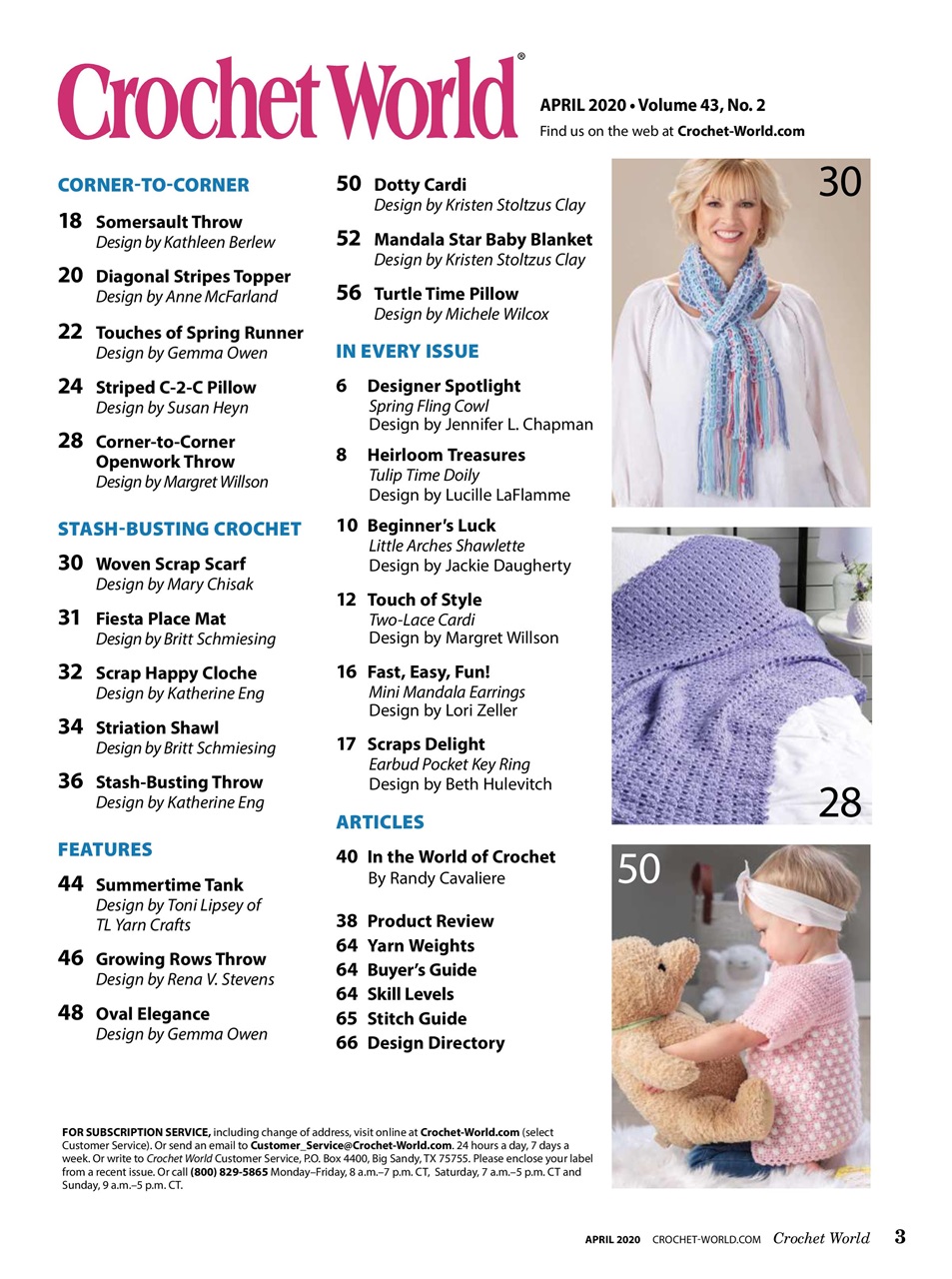 Crochet World Preview Pages