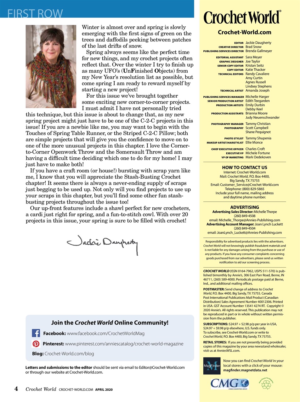 Crochet World Preview Pages