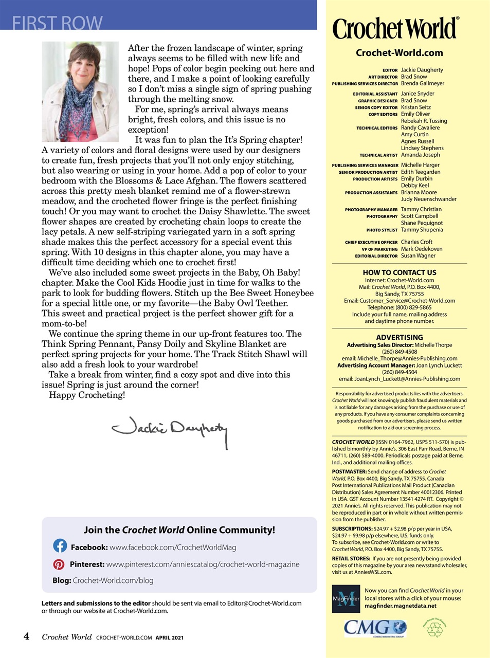 Crochet World Preview Pages