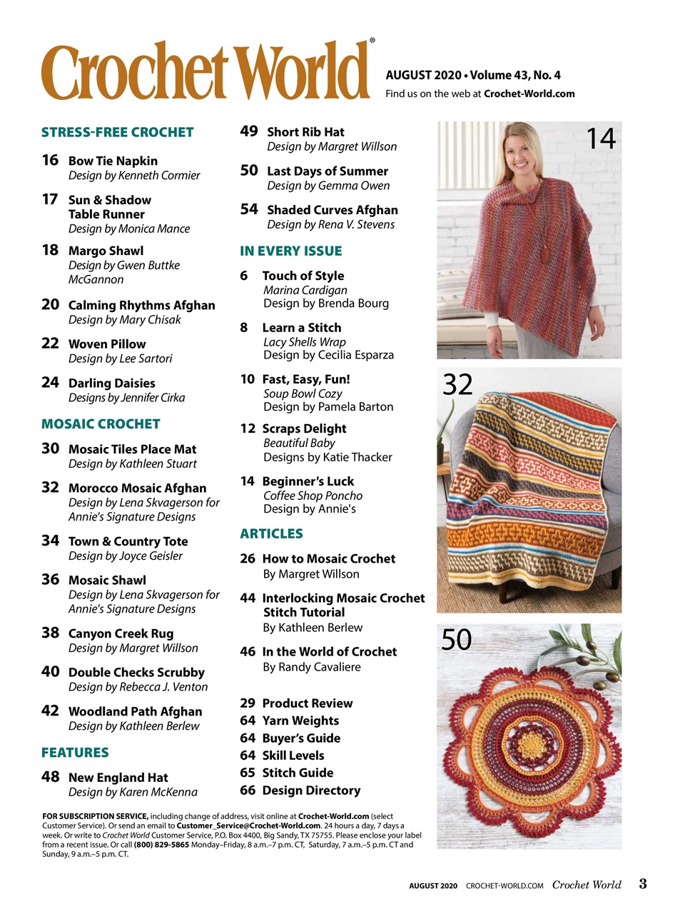 Crochet World Preview Pages