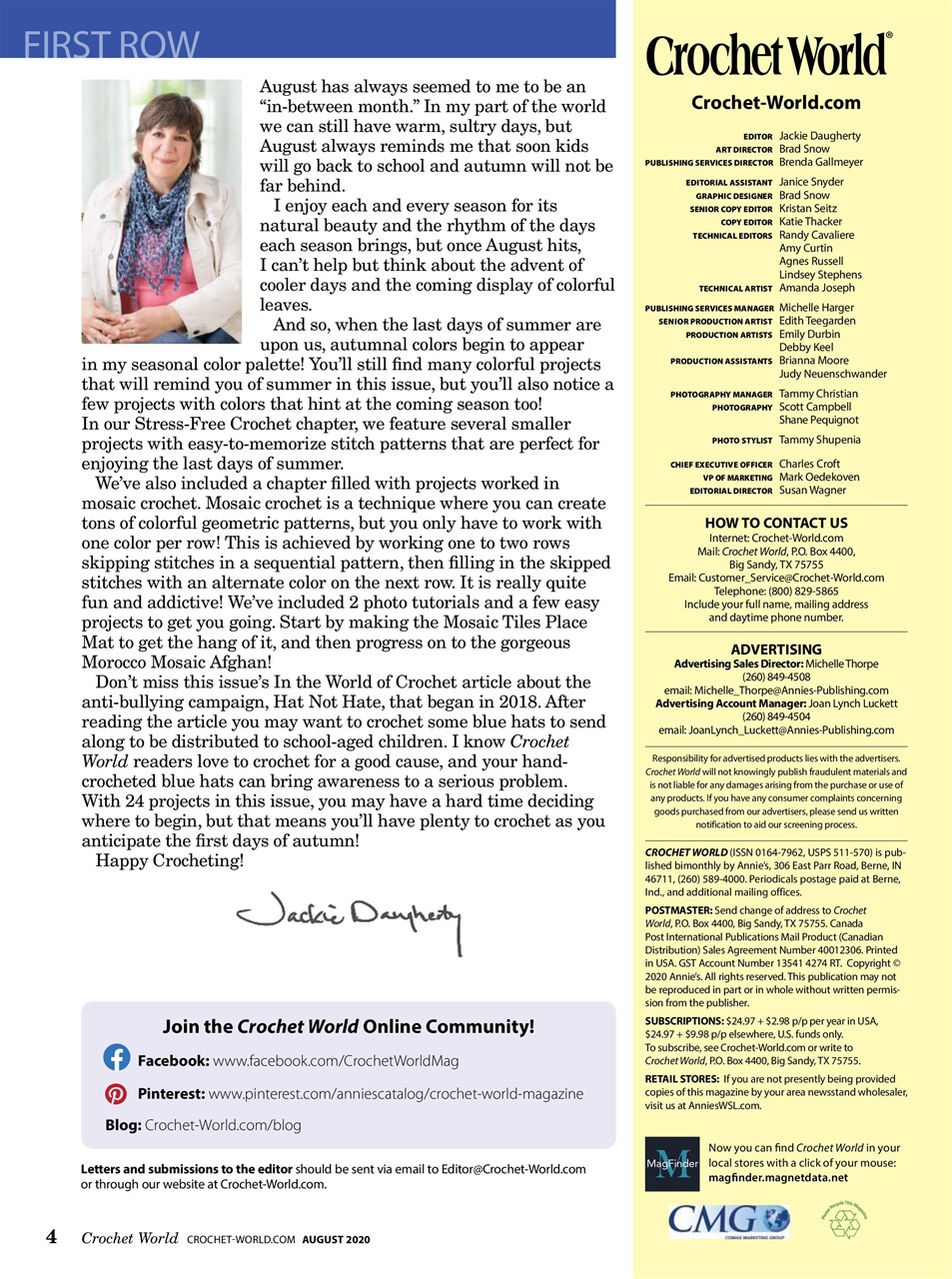 Crochet World Preview Pages