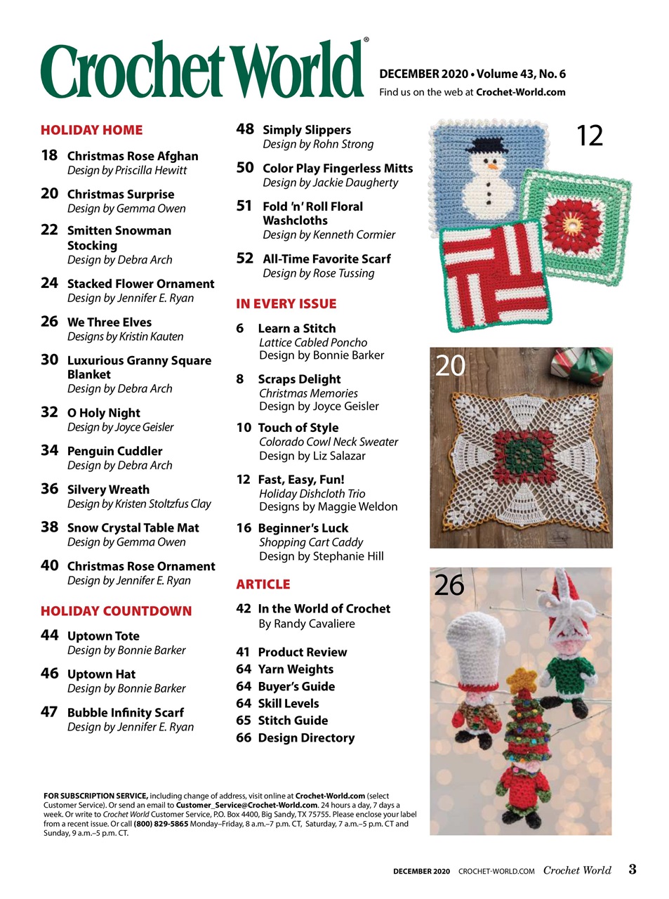 Crochet World Preview Pages