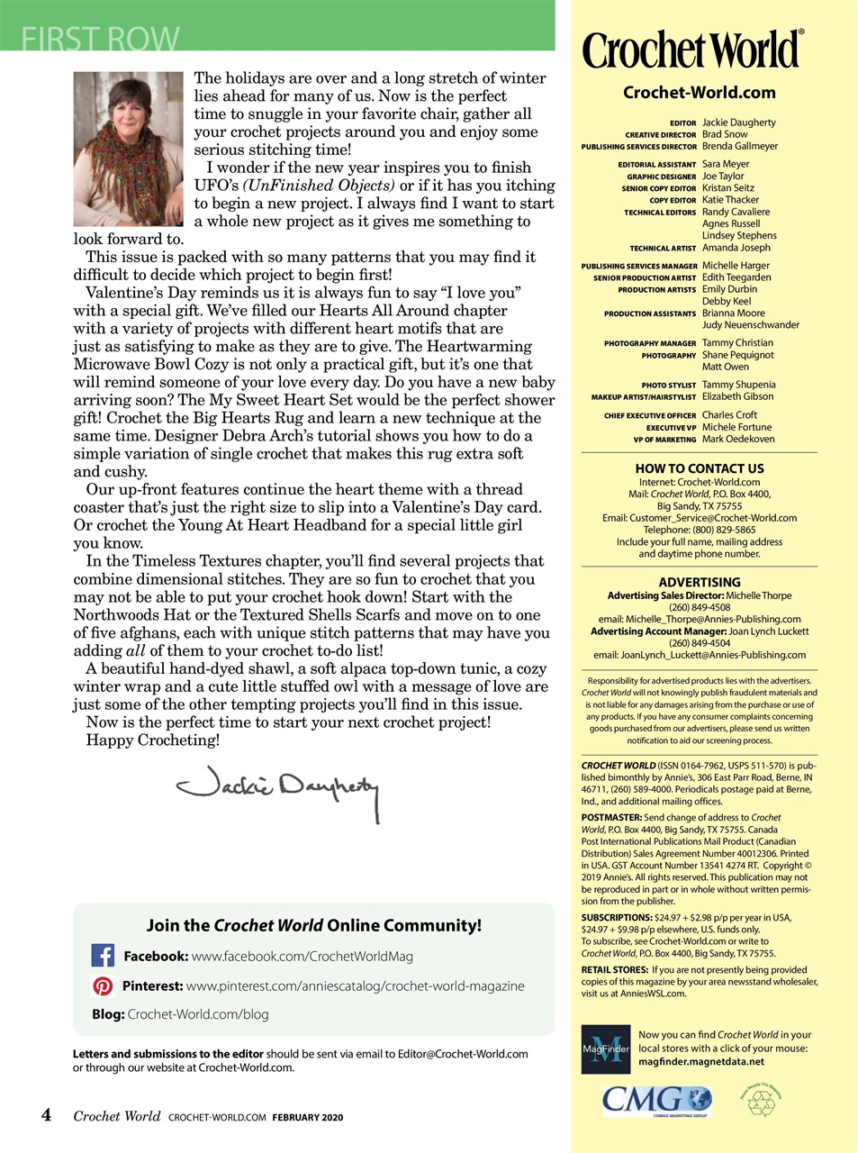 Crochet World Preview Pages