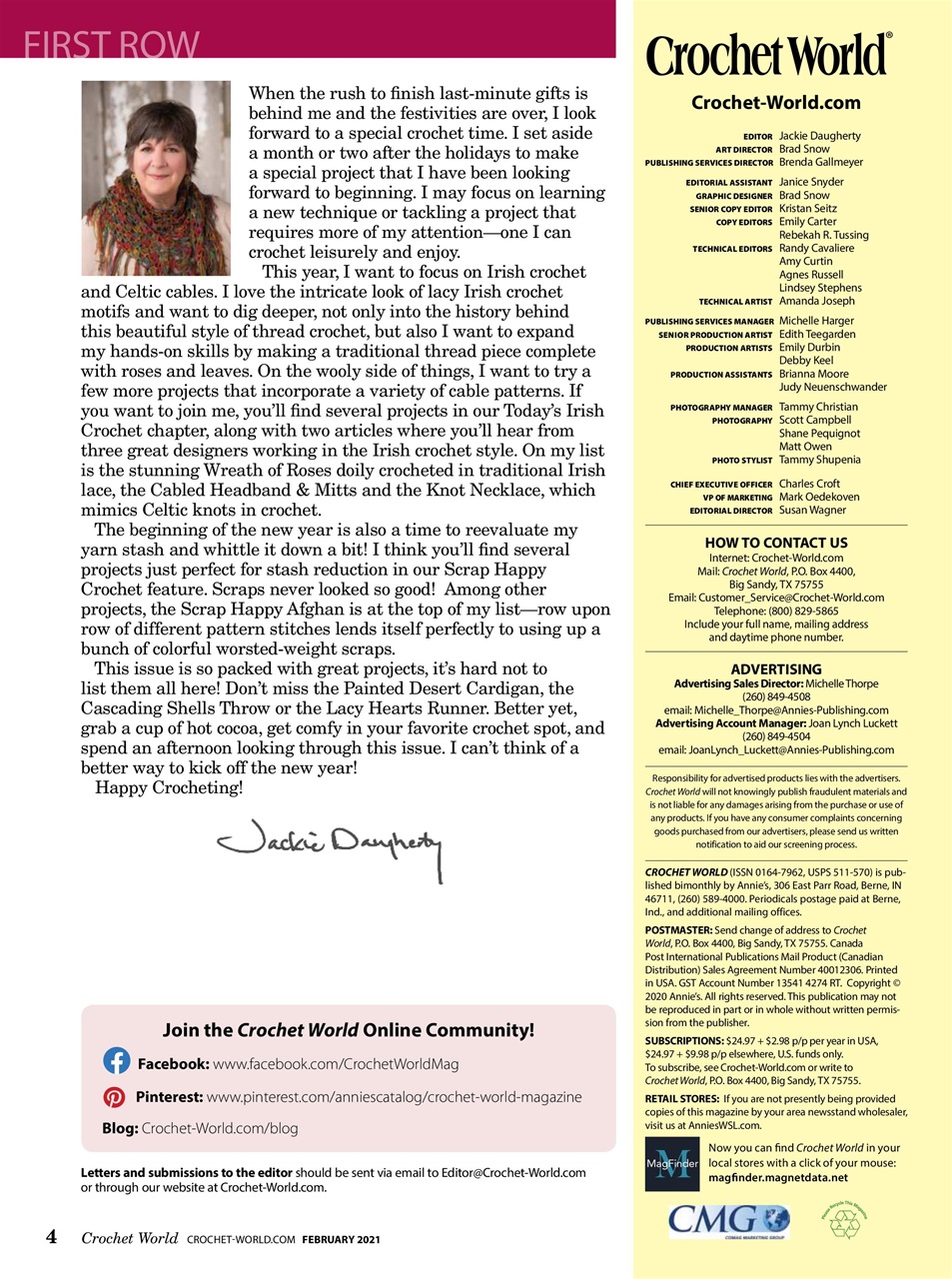 Crochet World Preview Pages