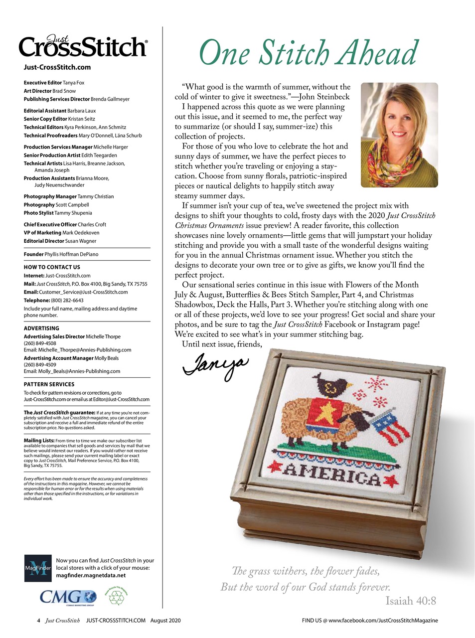 Just CrossStitch Preview Pages