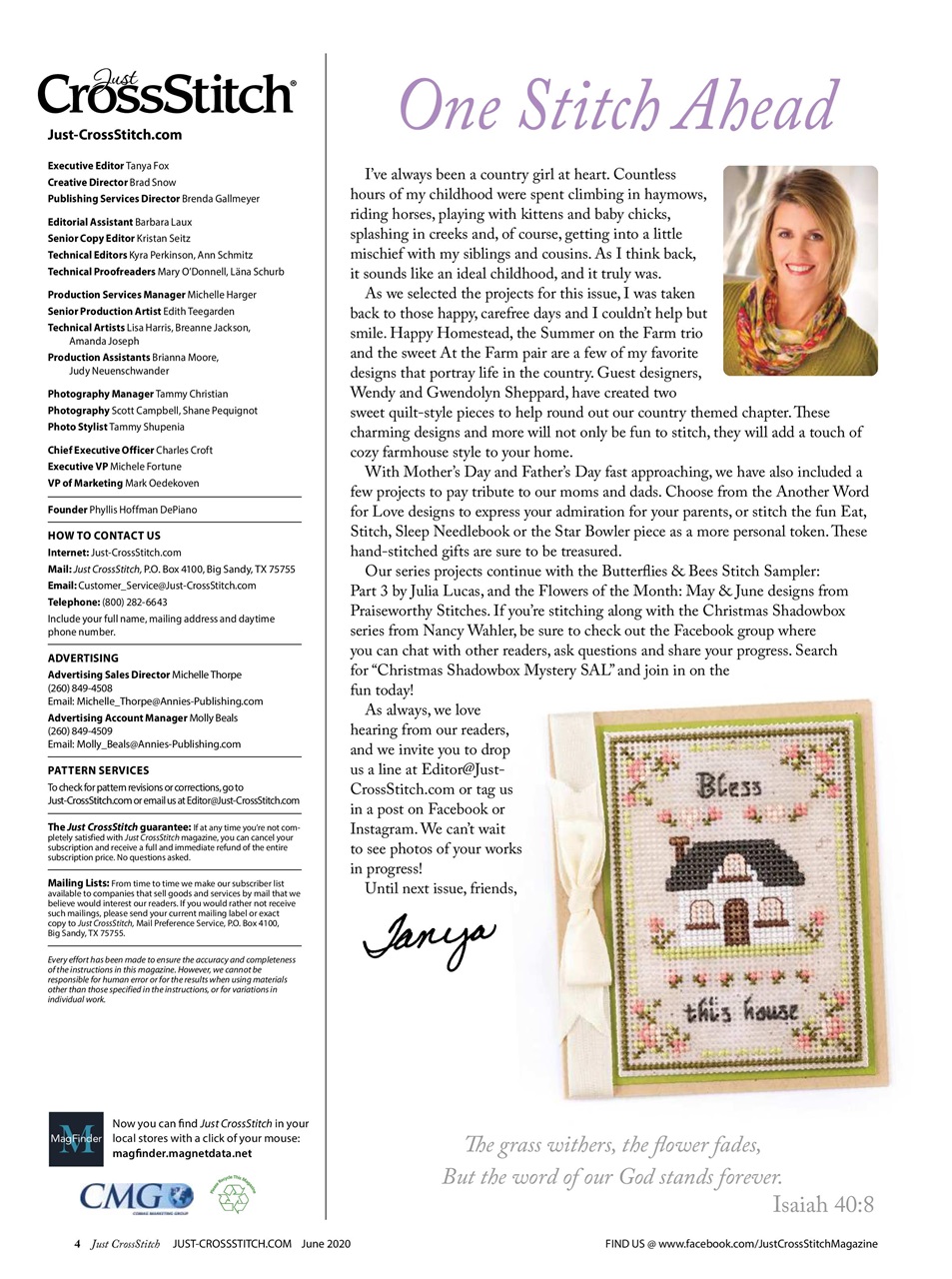 Just CrossStitch Preview Pages