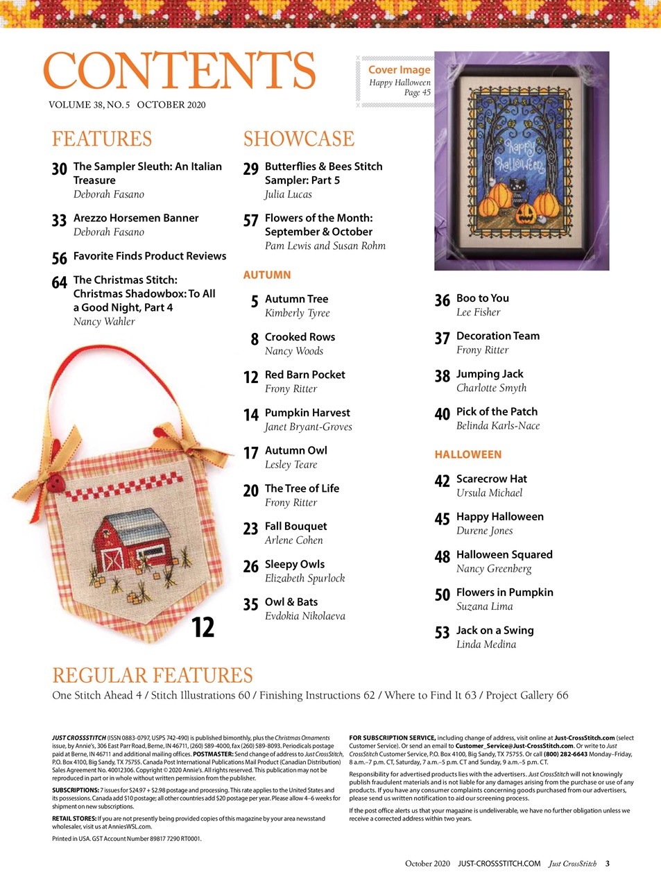 Just CrossStitch Preview Pages