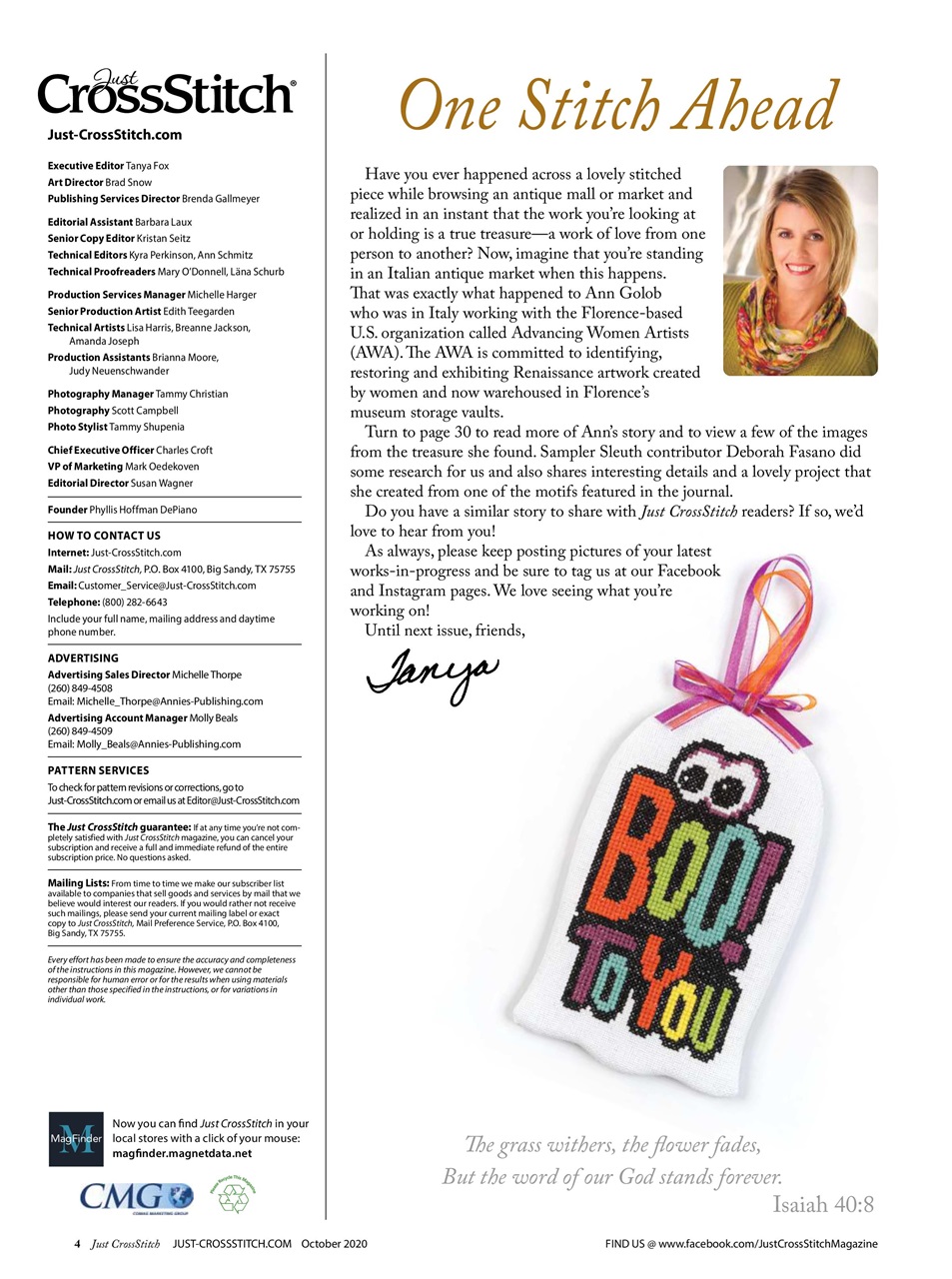 Just CrossStitch Preview Pages