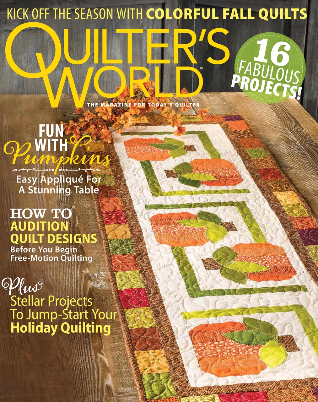 Quilter's World Preview Pages