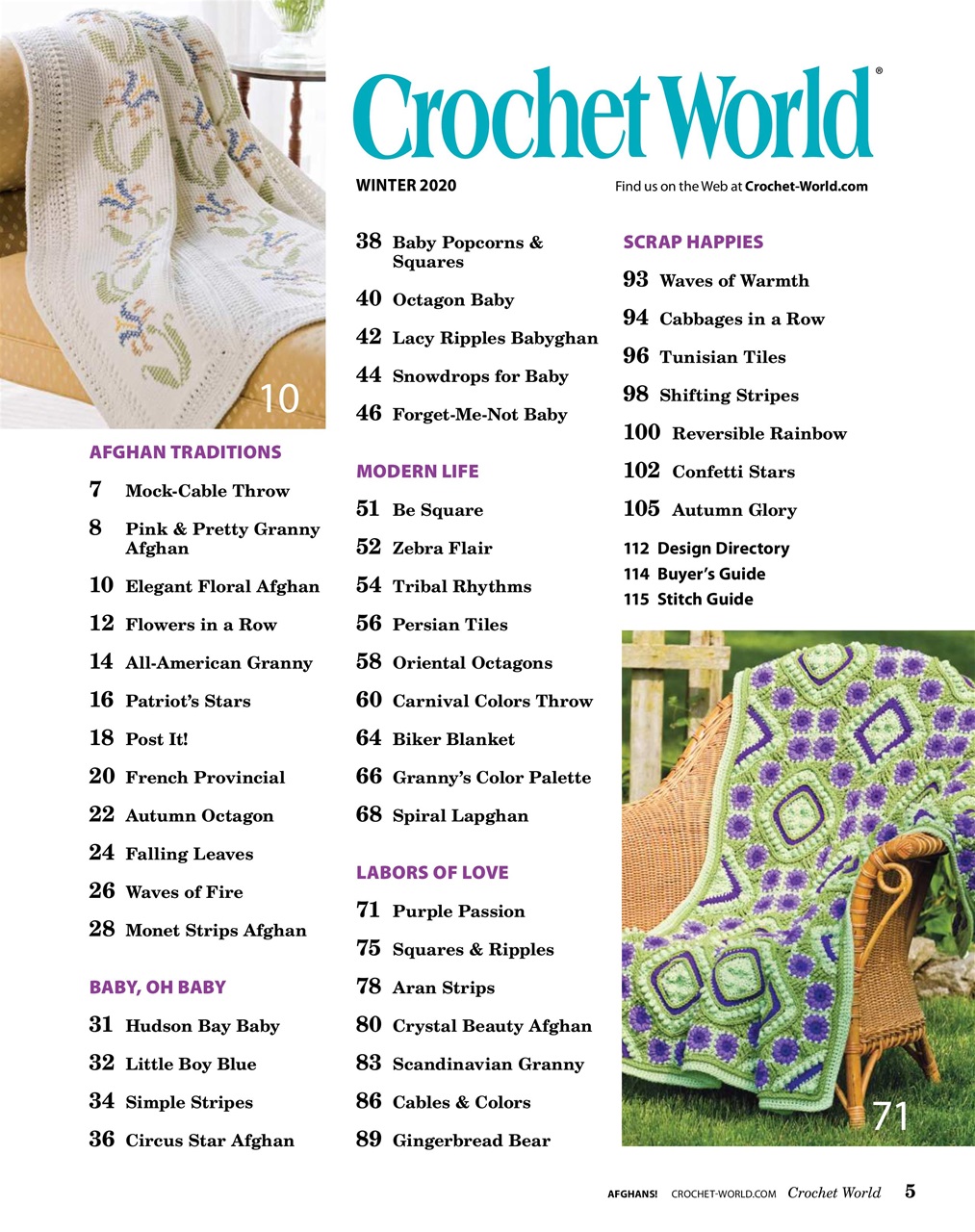 Crochet World Preview Pages