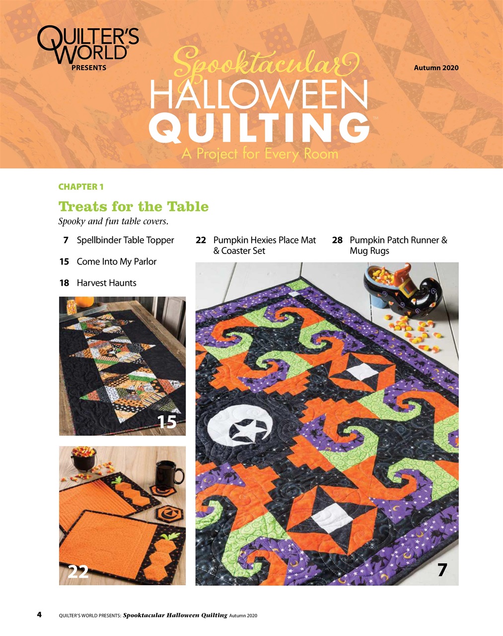Quilter's World Preview Pages