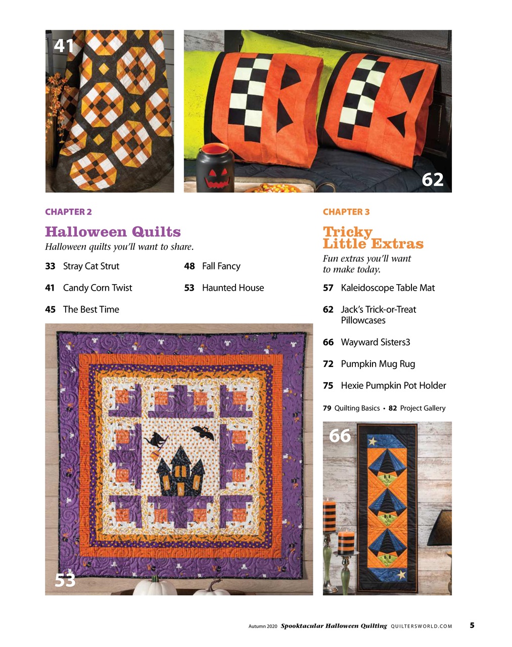 Quilter's World Preview Pages