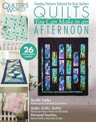 Quilter's World issue 