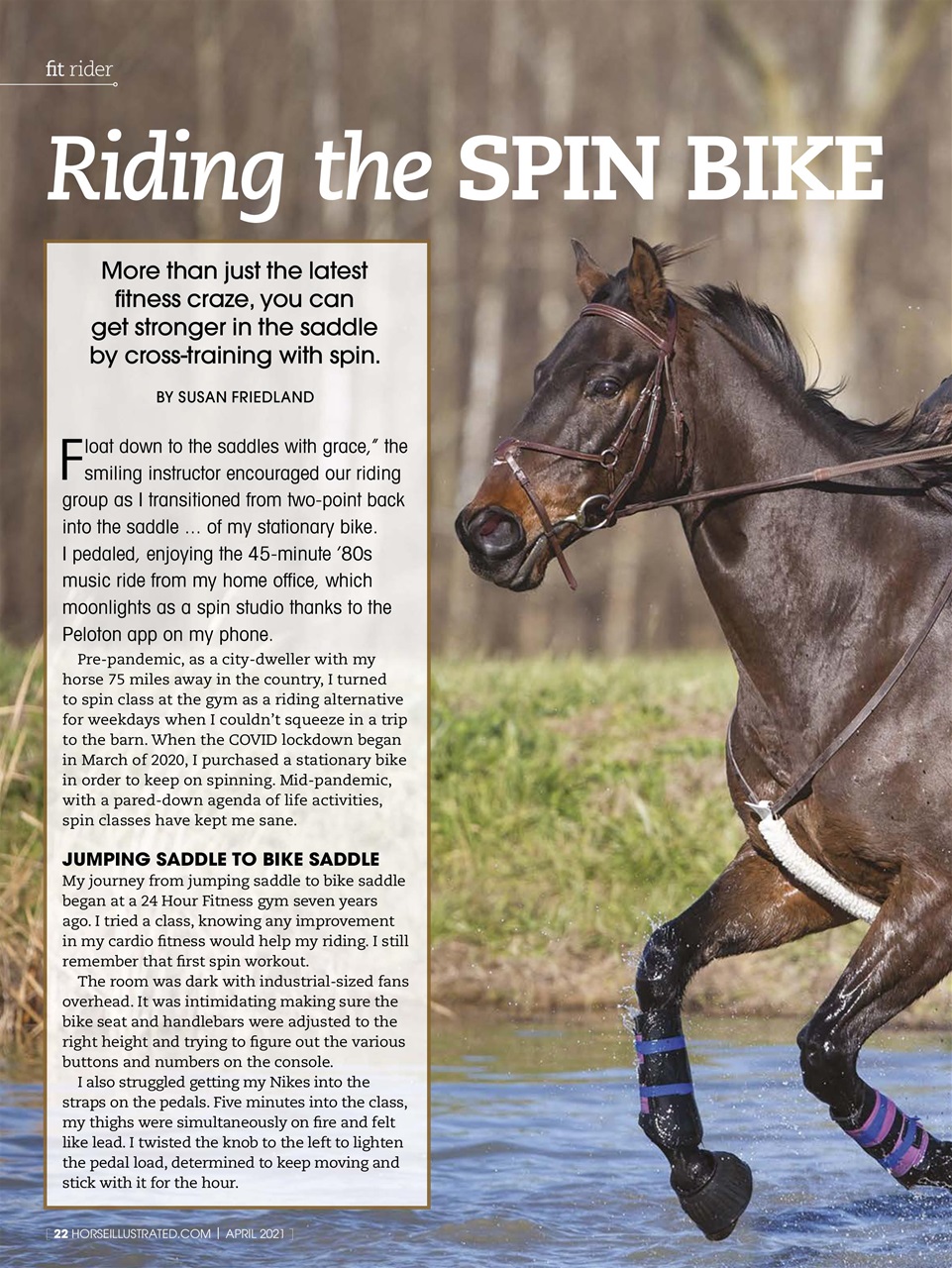 Horse Illustrated Magazine Preview Pages