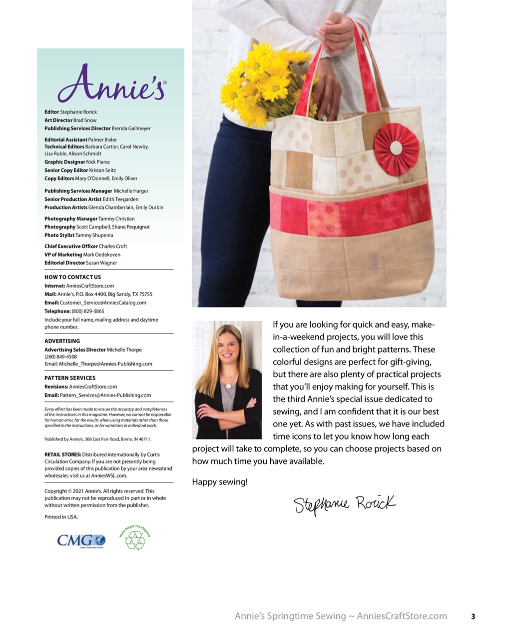 Quilter's World Preview Pages