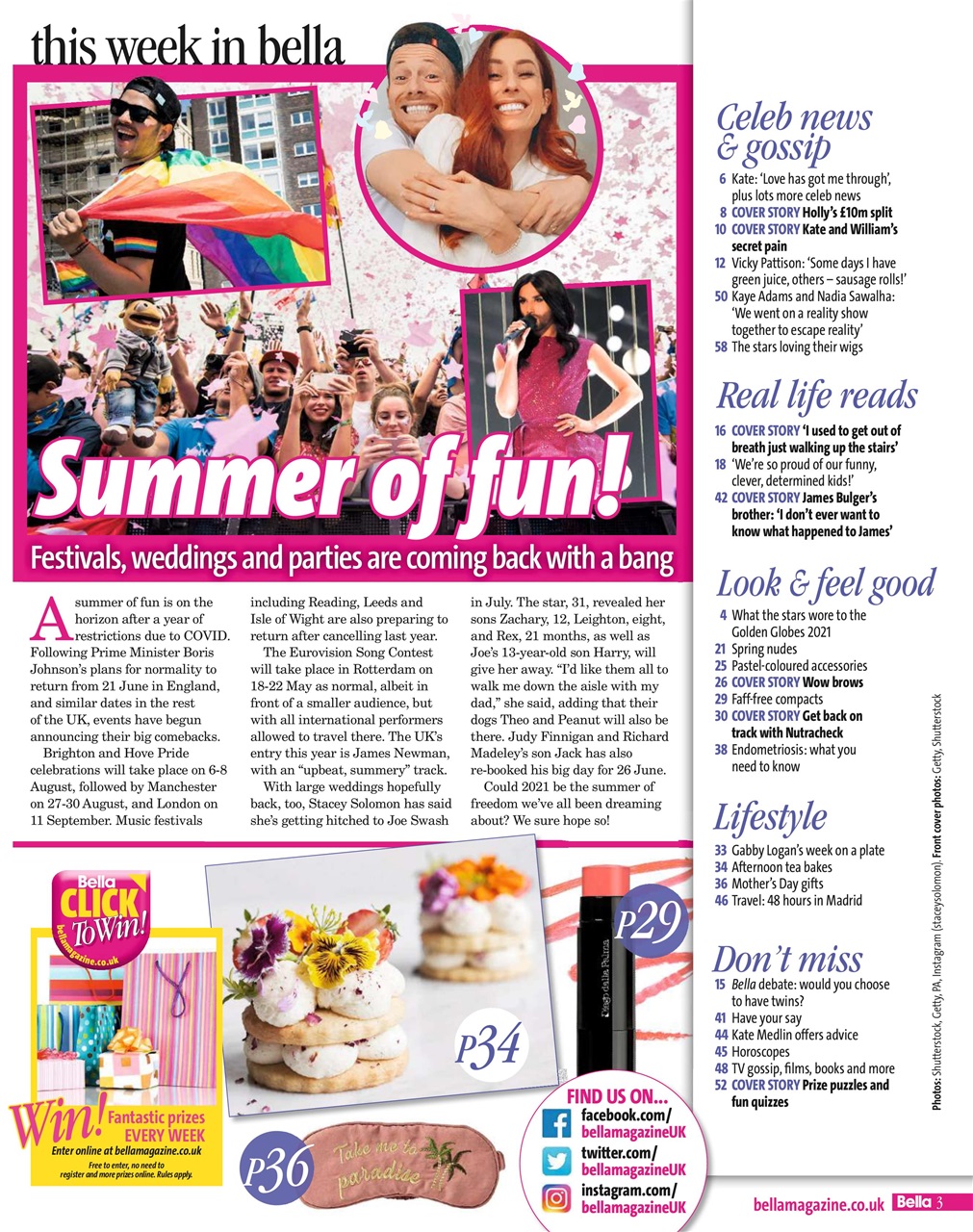 Bella Magazine Preview Pages