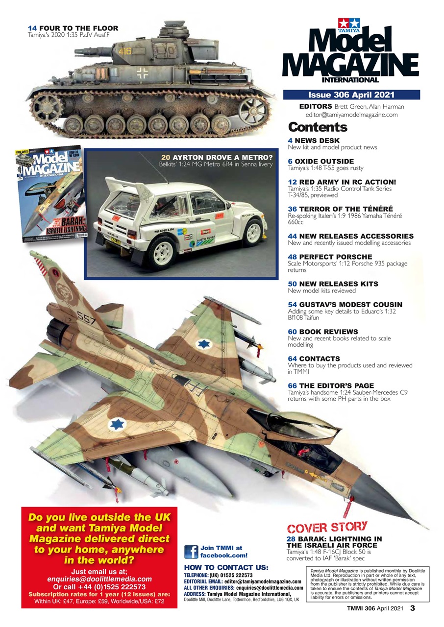 Tamiya Model Magazine Preview Pages