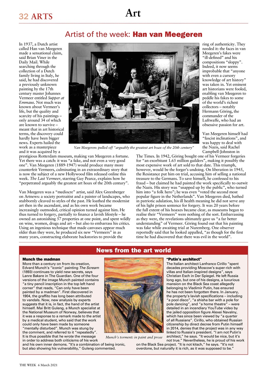 The Week Preview Pages
