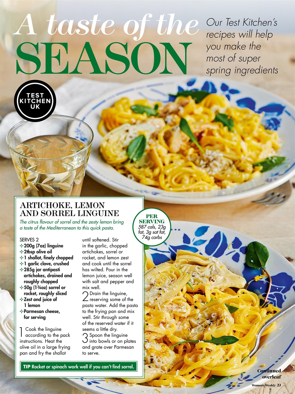 Woman's Weekly Preview Pages