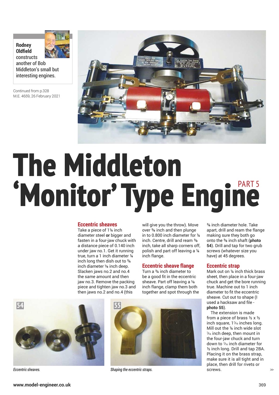 Model Engineer Preview Pages