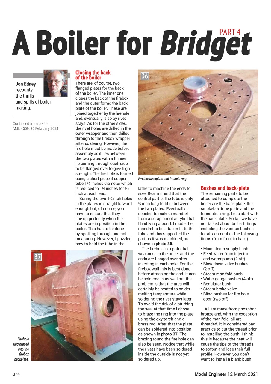 Model Engineer Preview Pages