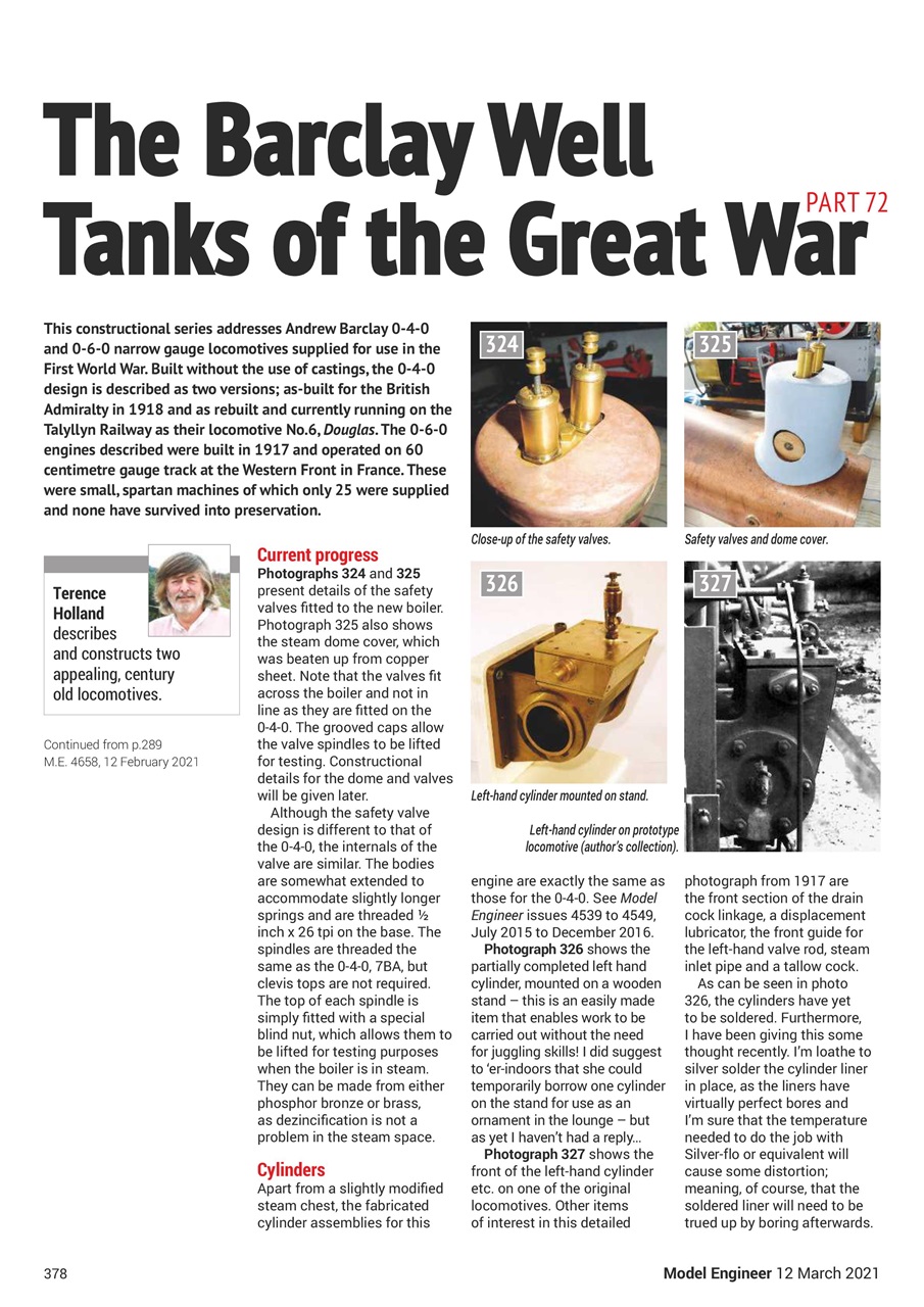 Model Engineer Preview Pages