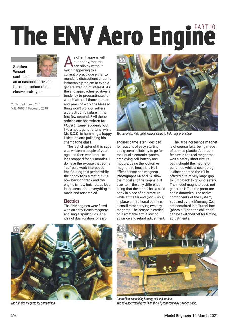 Model Engineer Preview Pages