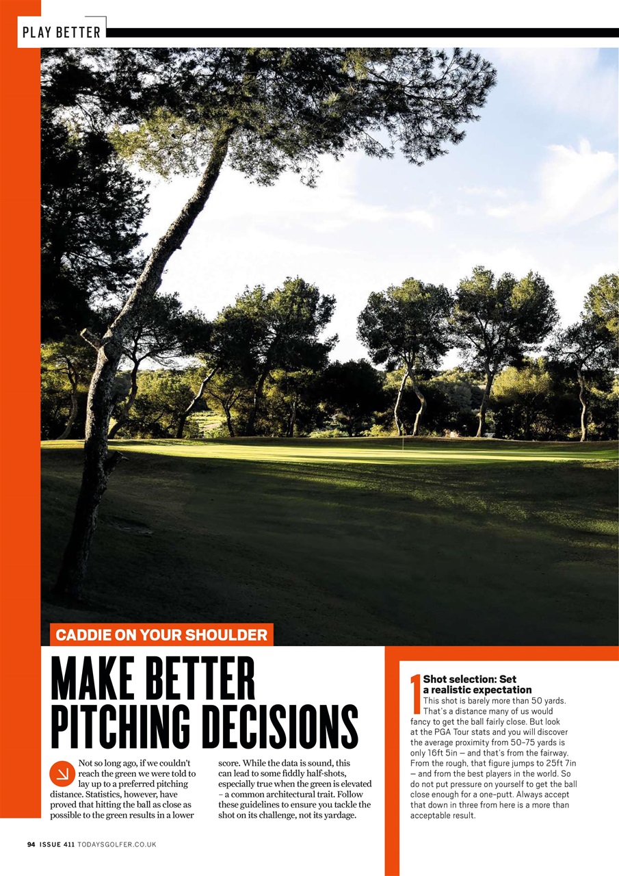 Today's Golfer Preview Pages