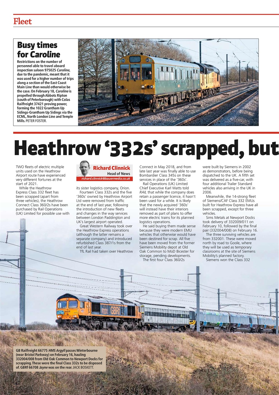 Rail Preview Pages