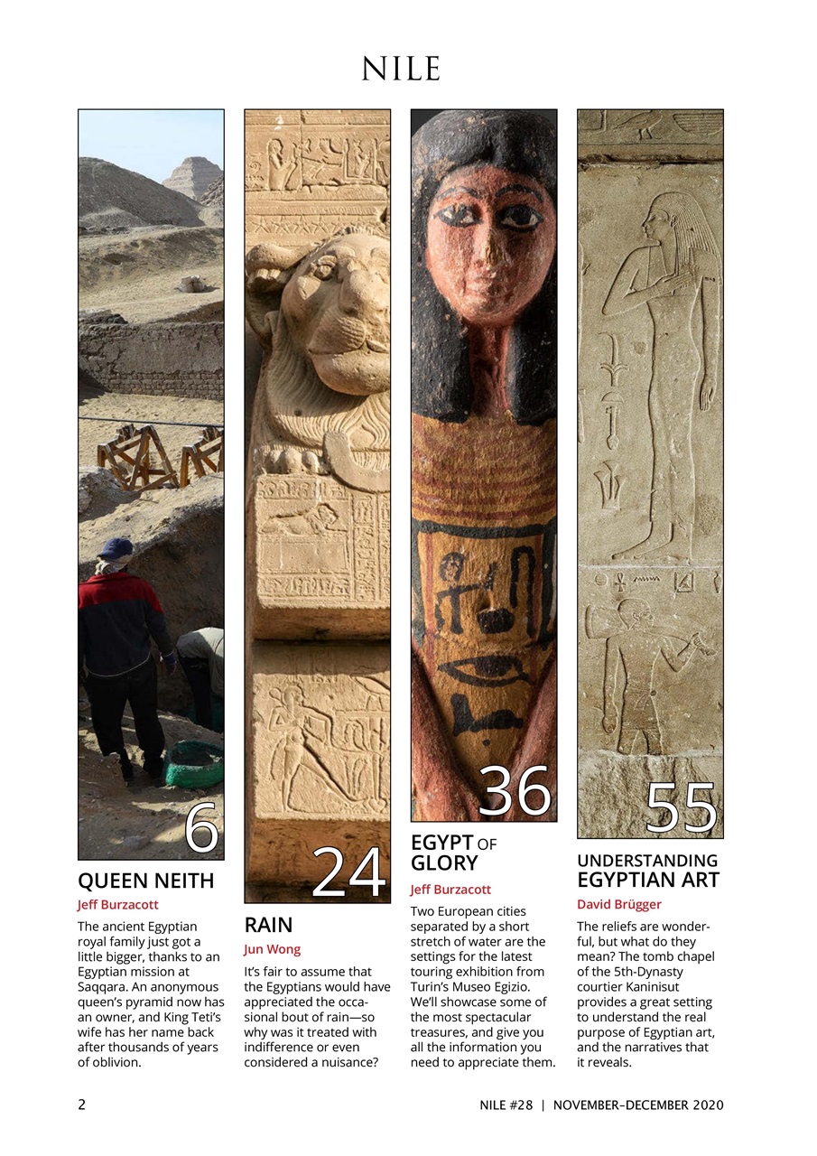 Nile Magazine Preview Pages