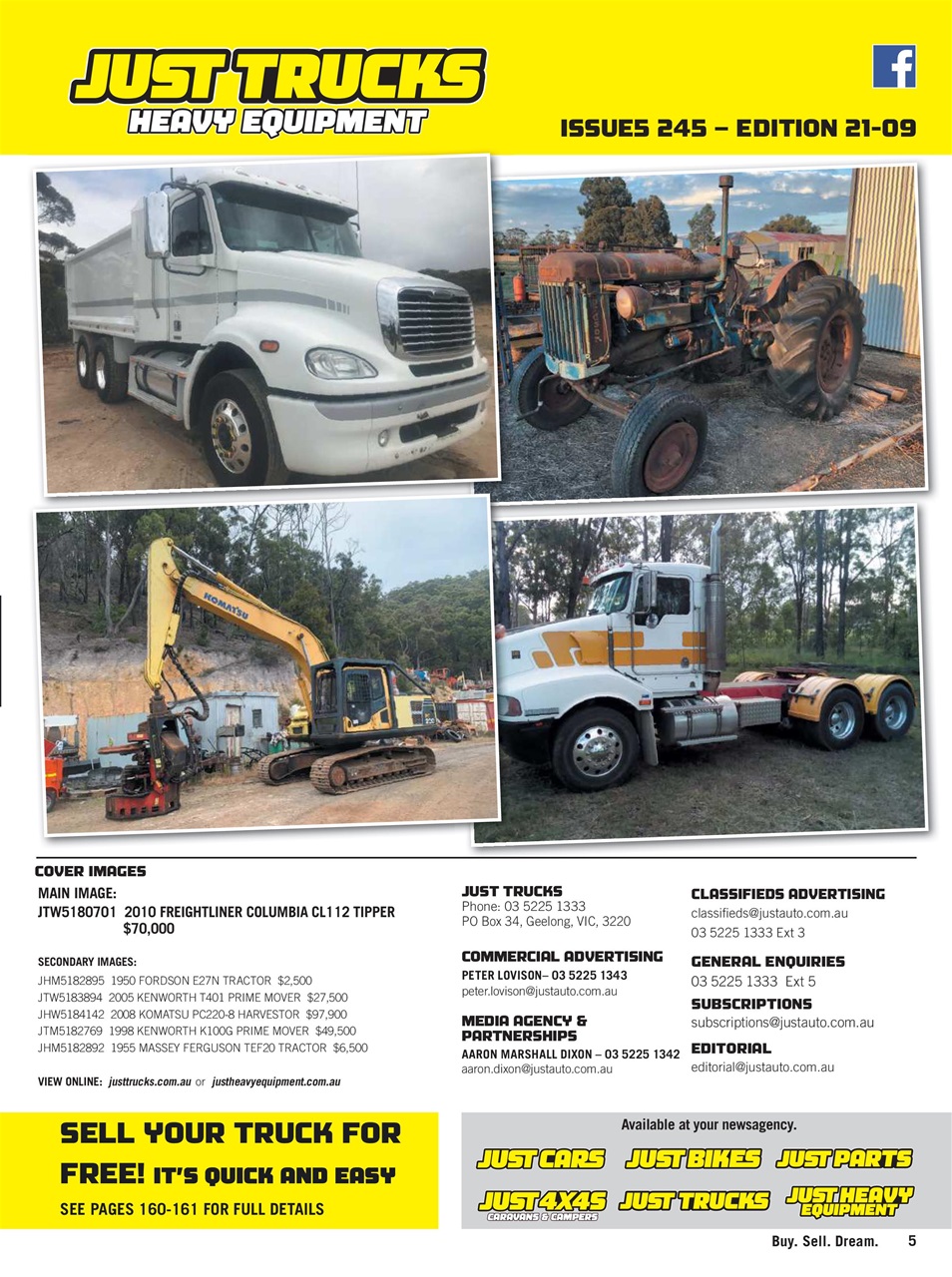 JUST TRUCKS Preview Pages