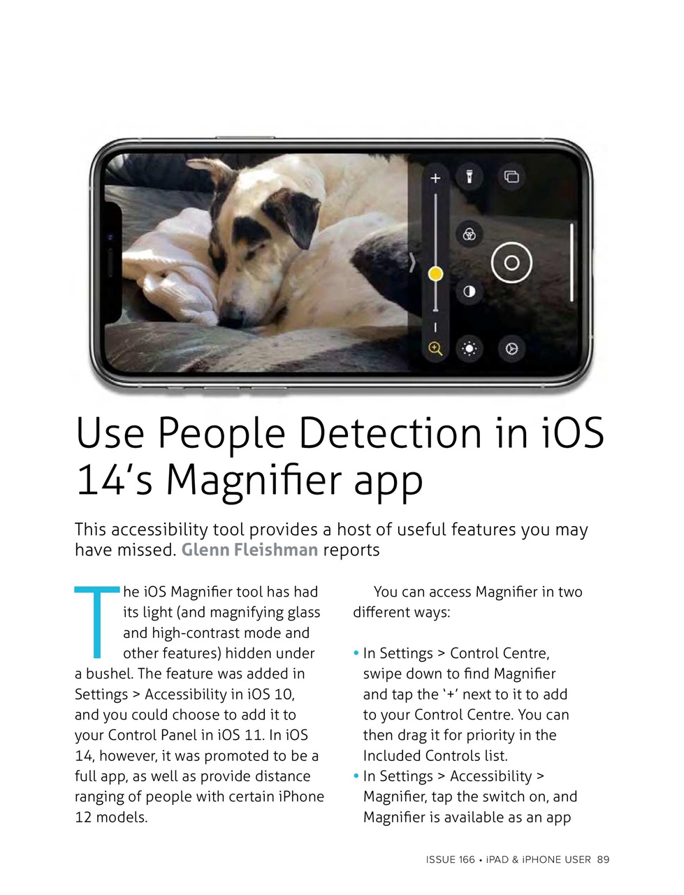 iPad and iPhone User Preview Pages