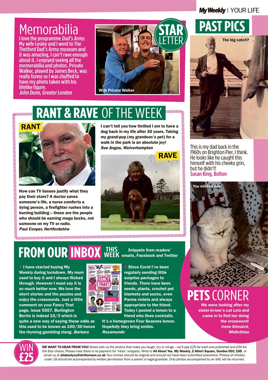 My Weekly Preview Pages