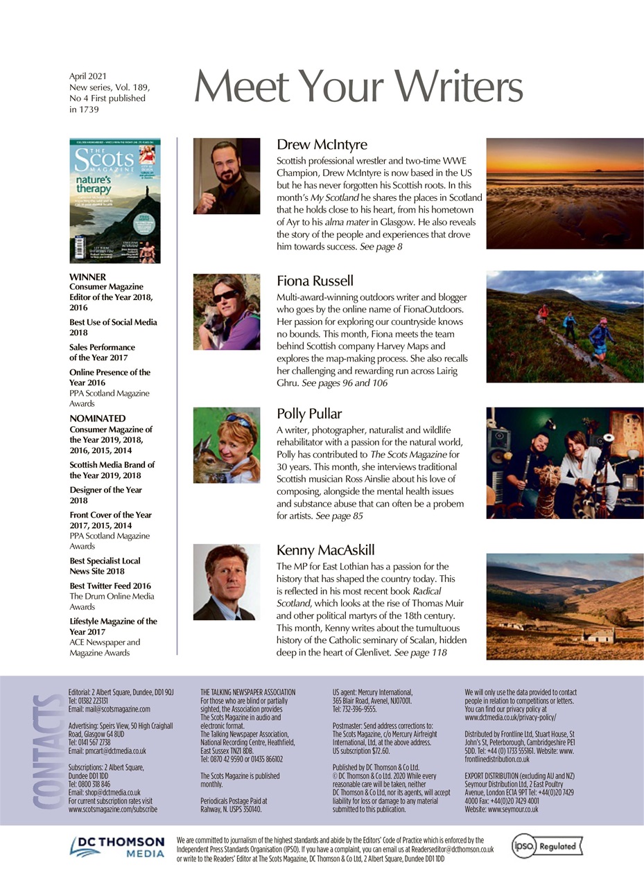 The Scots Magazine Preview Pages