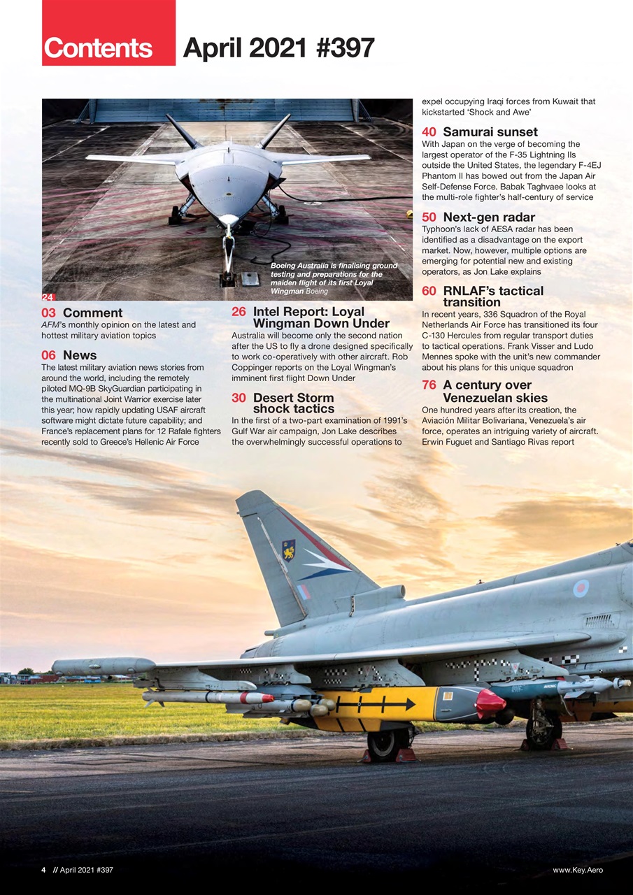 AirForces Monthly Preview Pages