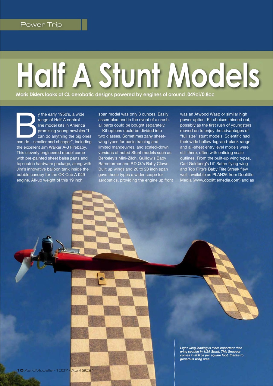 AeroModeller Preview Pages