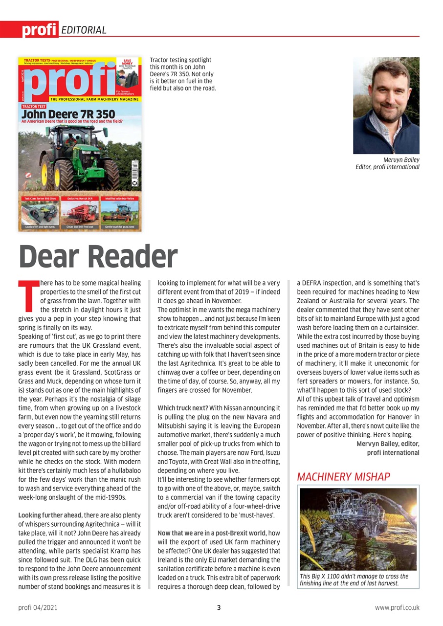 Profi International Preview Pages