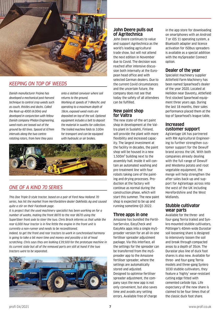 Profi International Preview Pages