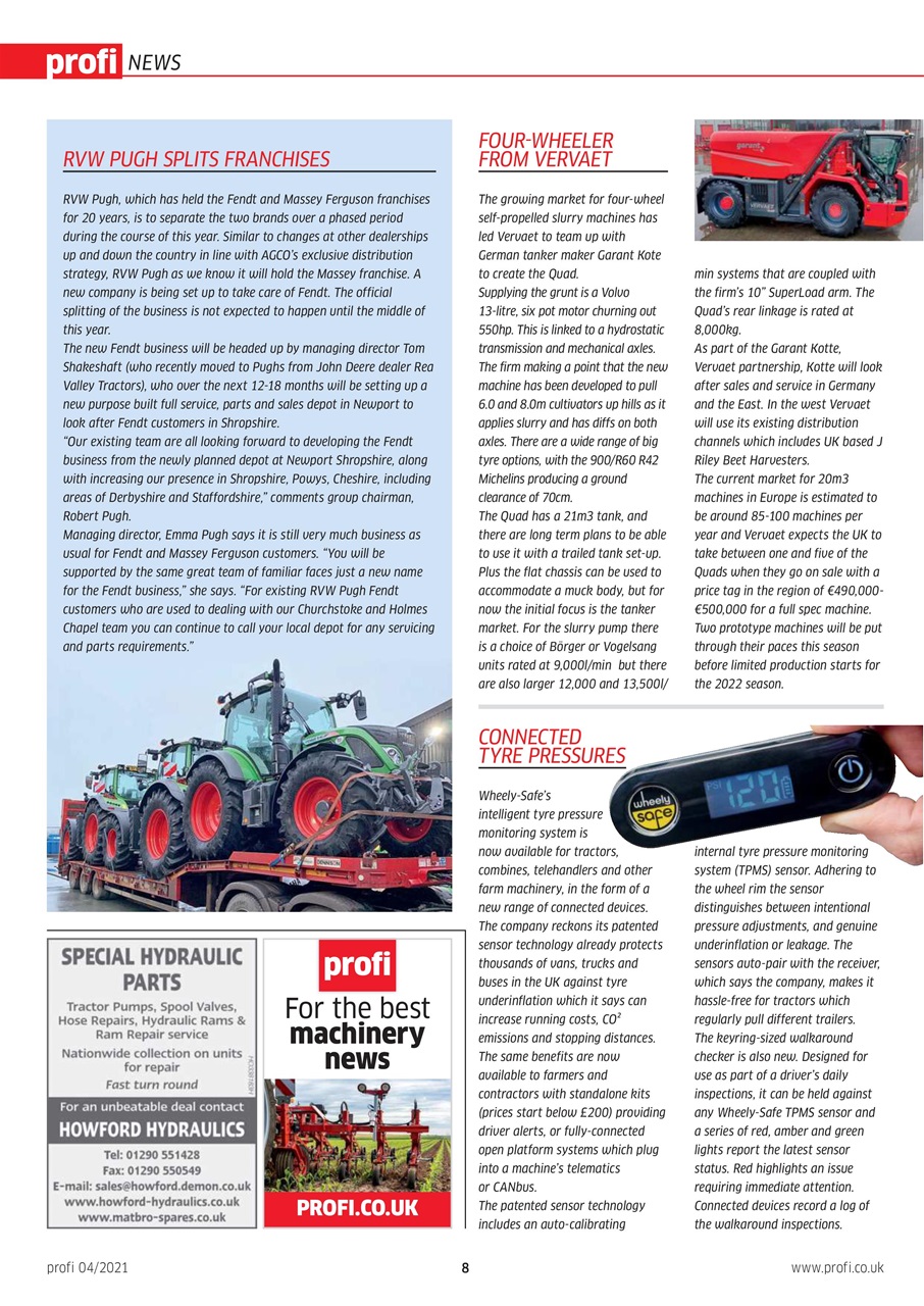 Profi International Preview Pages