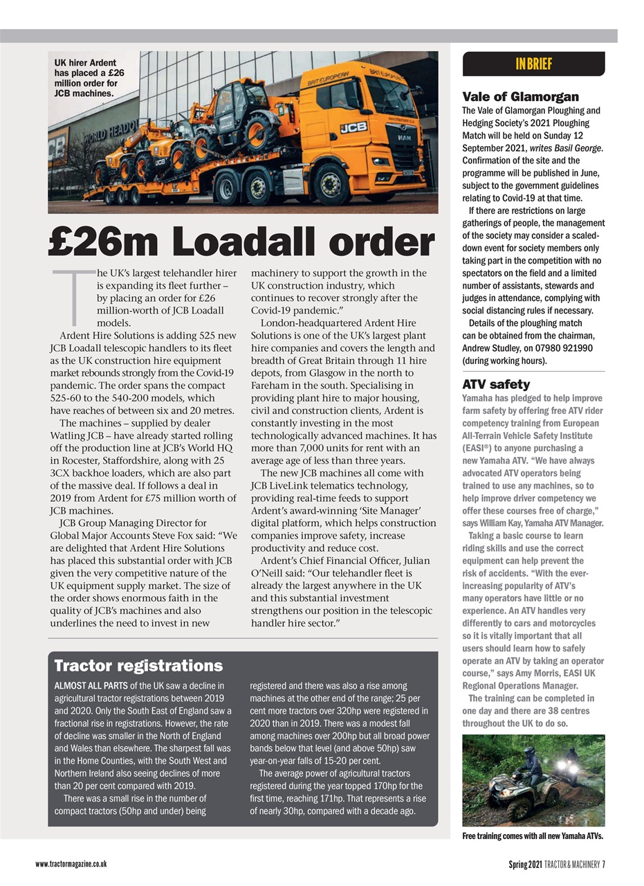 Tractor & Machinery Preview Pages