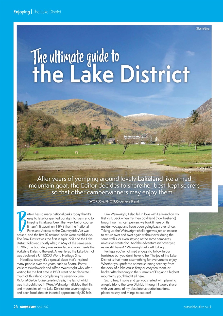 Campervan Preview Pages