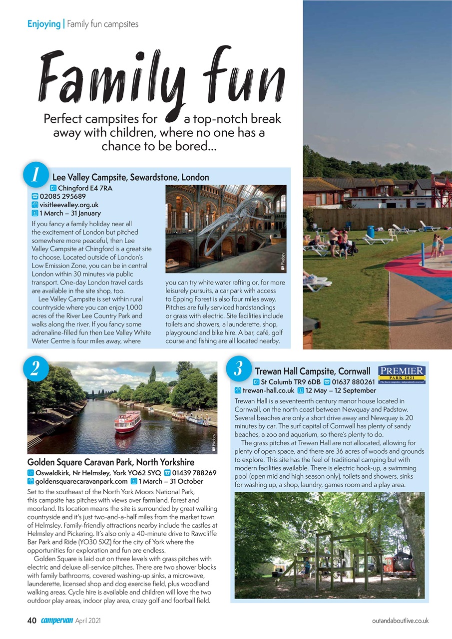 Campervan Preview Pages