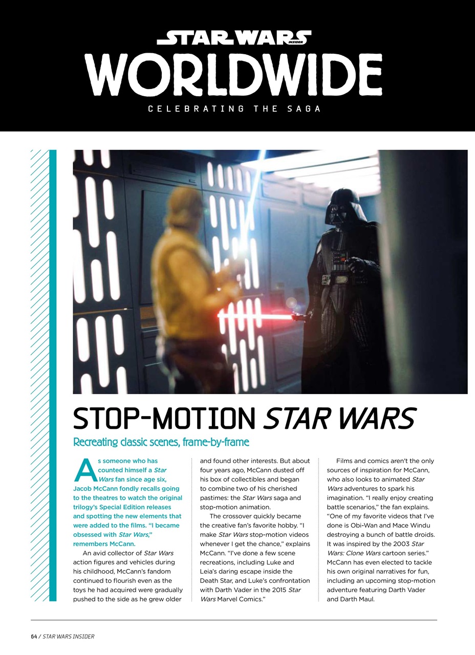 Star Wars Insider Preview Pages